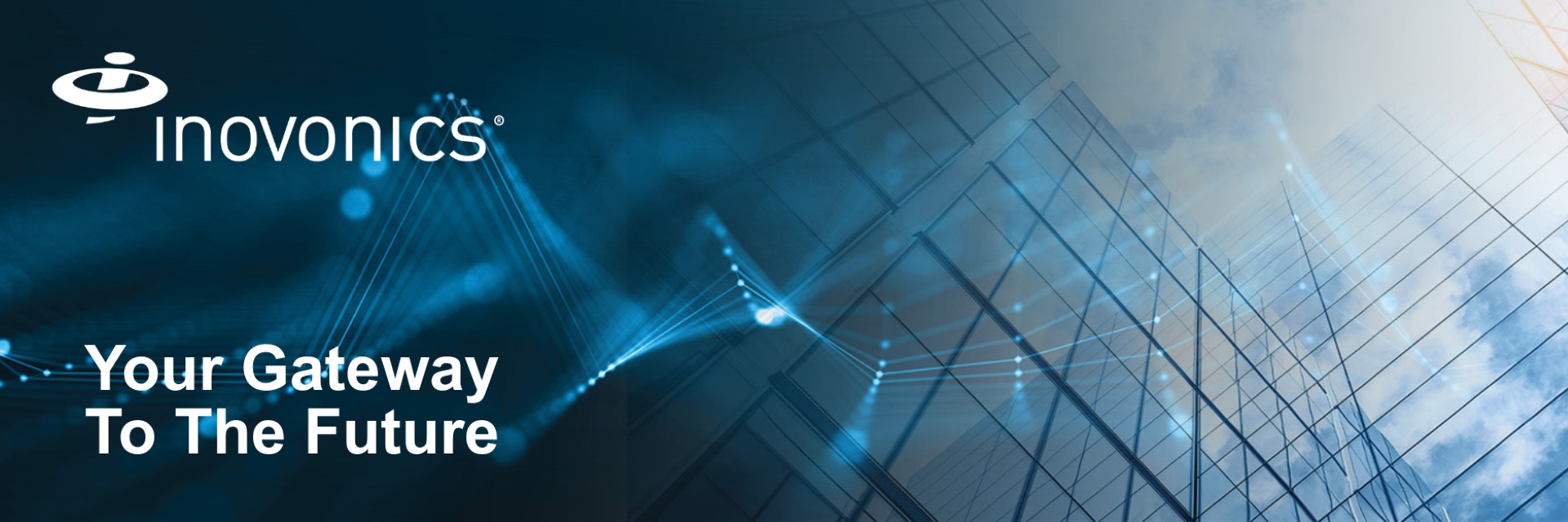 Inovonics Your Gateway to the Future Header 2 Your Gateway To The Future Visual with Inovonics Logo
